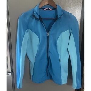 Klim Sundance Jacket Women's‎ Small Teal Blue Snowmobile Jacket Mid Layer Zip